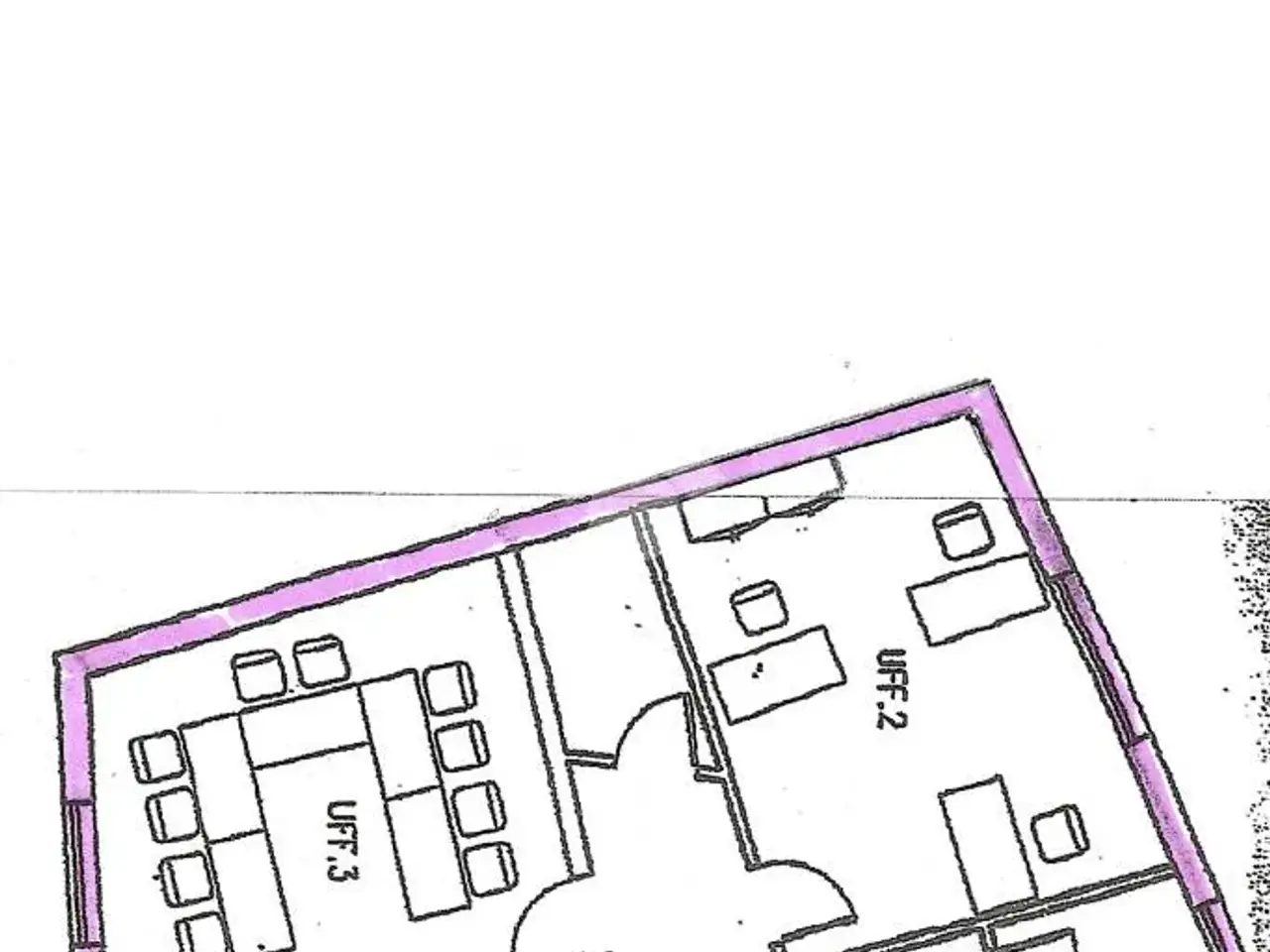 Ufficio in Corso Giuseppe Garibaldi, Forli', {3} - Planimetria 1