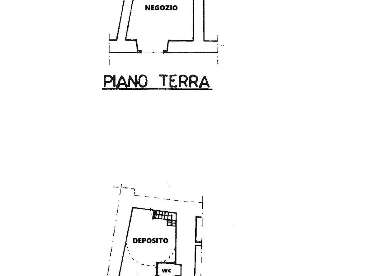Negozio in Corso Sertorio, Norcia, {3} - Planimetria 1