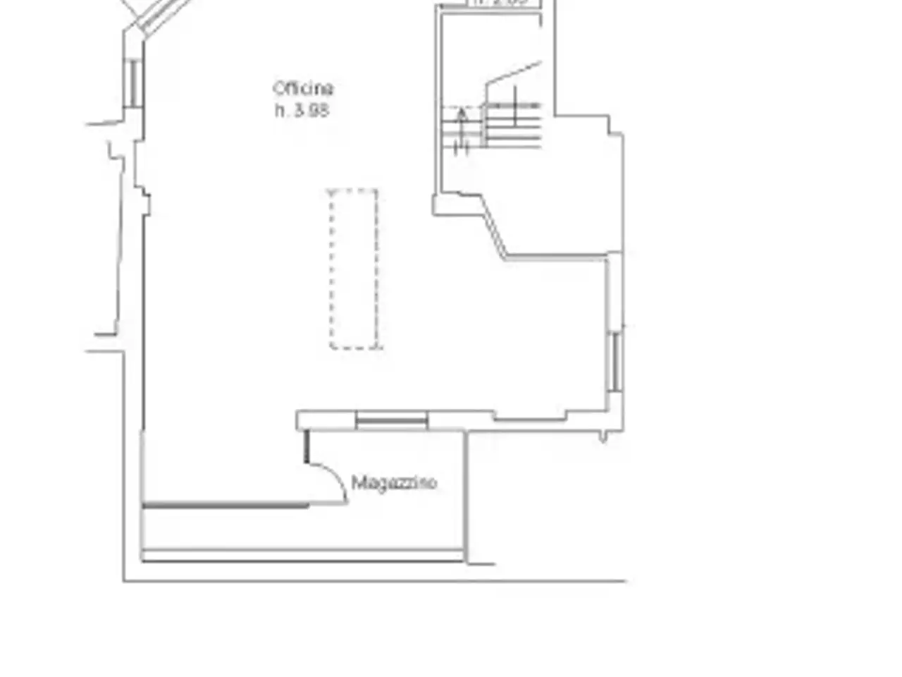 Magazzino in Viale Fidenza, Salsomaggiore Terme, {3} - Planimetria 1