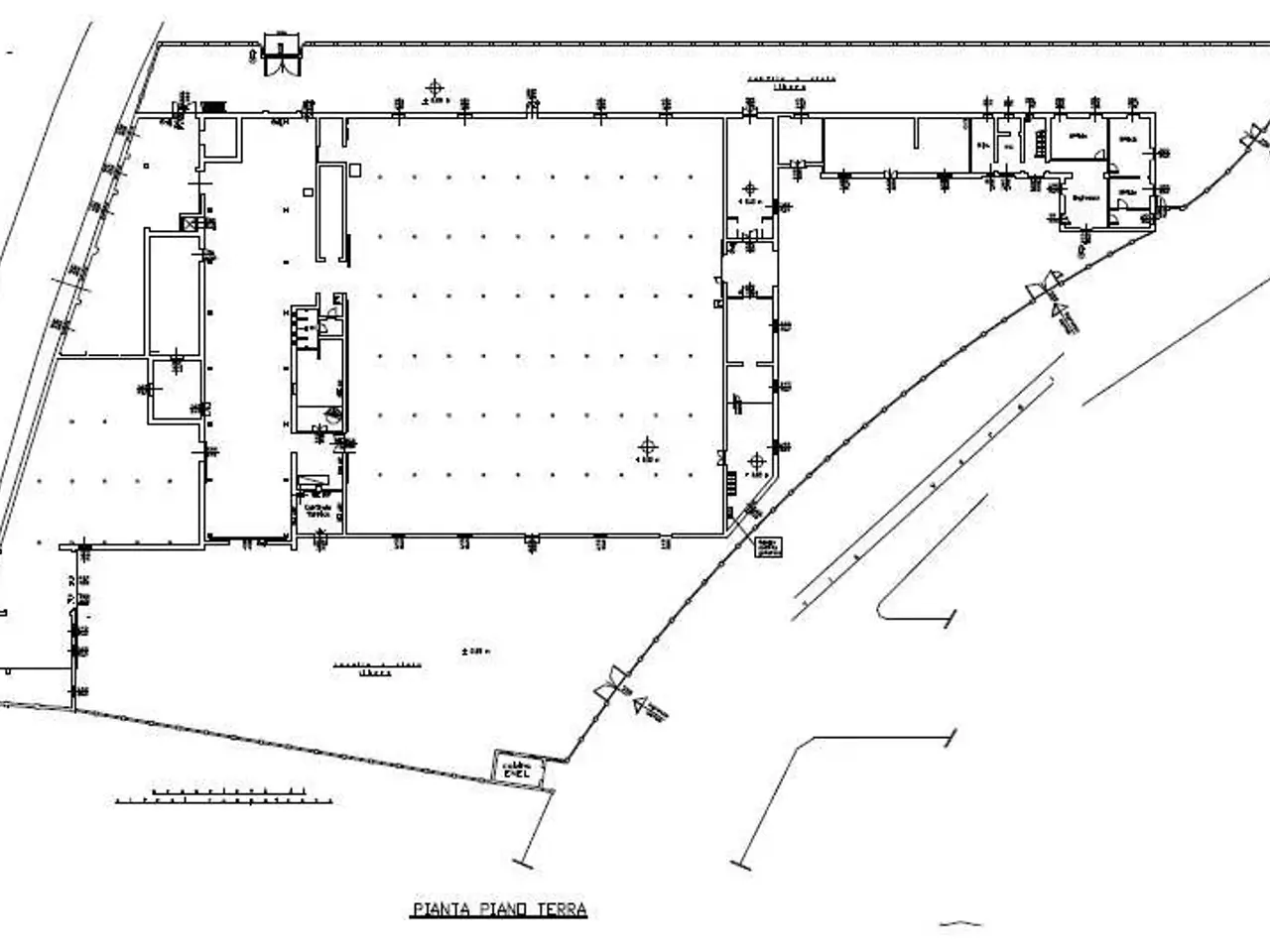 Capannone in Via Verdi  54, Samarate, {3} - Planimetria 1