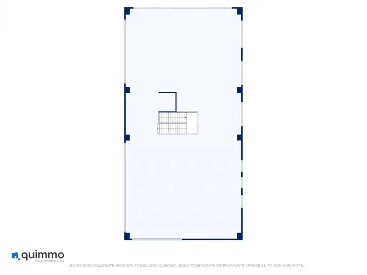Capannone in Piazza Alleati, N. 8, Cigliano, {3} - Planimetria 1
