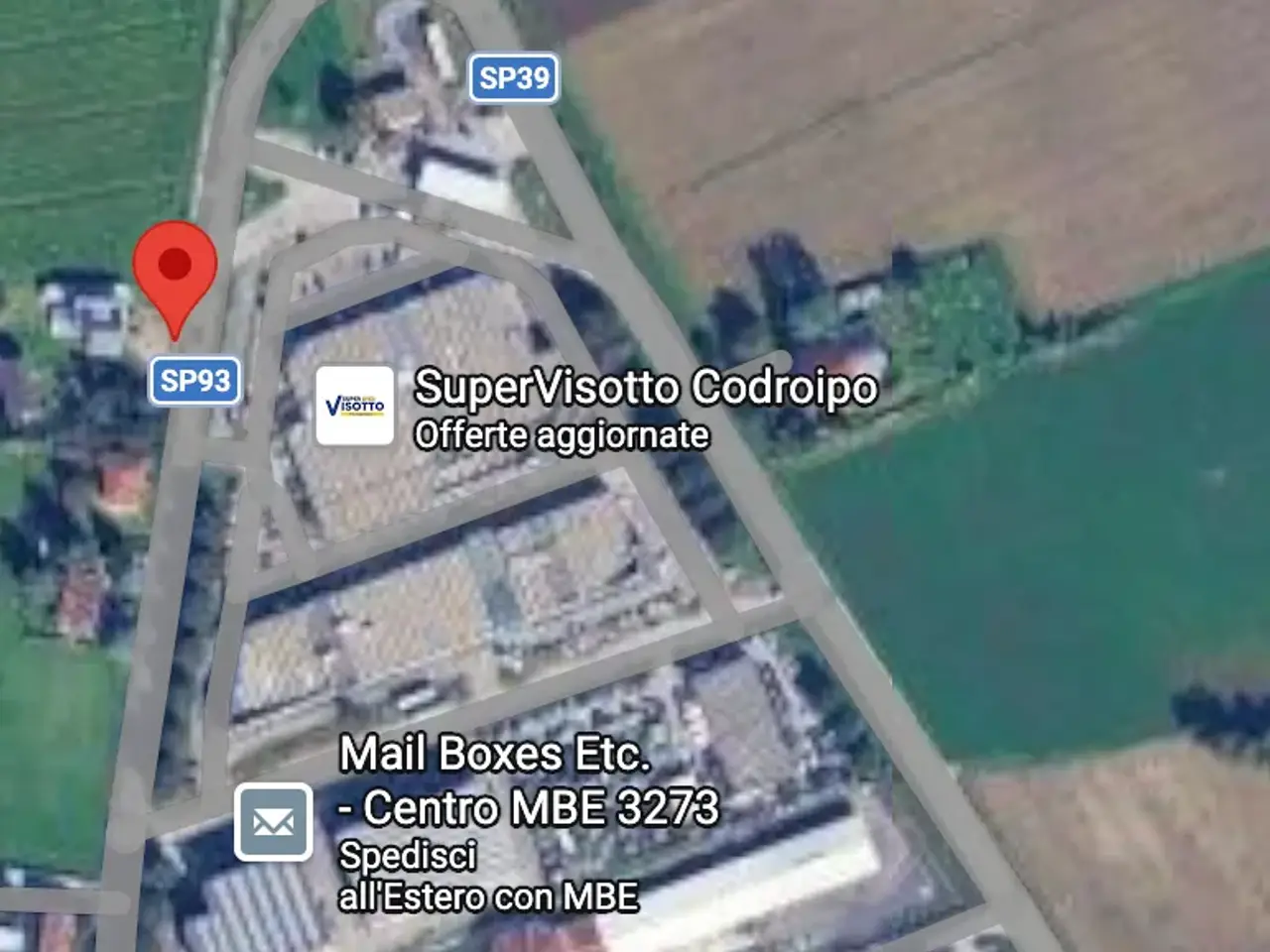 Negozio in Via Ermes di Colloredo N 1, Codroipo, {3} - Planimetria 1