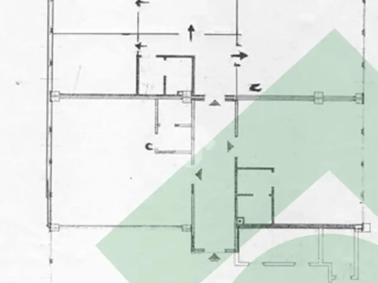 Ufficio in Via Gandhi 2, Rho, {3} - Planimetria 1