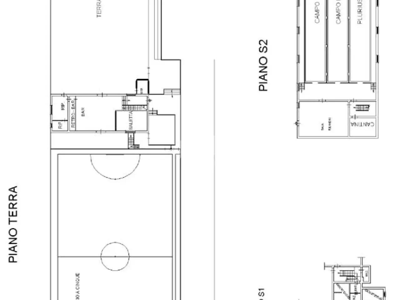 Palazzina commerciale in Via Alfieri 64, Anzio, {3} - Planimetria 1