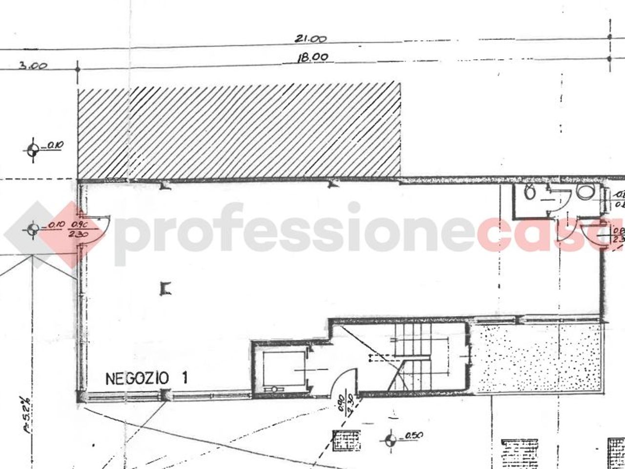 Negozio in Via Matteotti, Arona, {3} - Planimetria 1