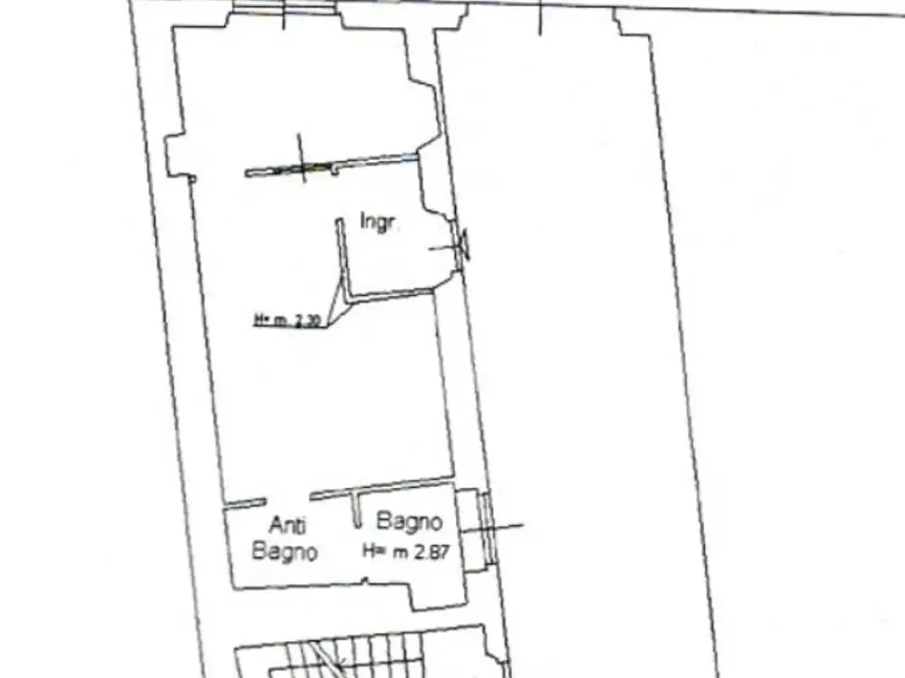 Negozio in Corso Bergamo 48, Lecco, {3} - Planimetria 1