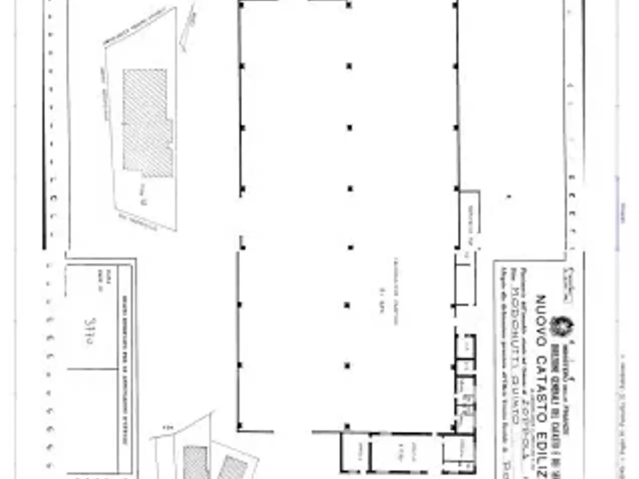 Capannone in , Zoppola, {3} - Planimetria 1