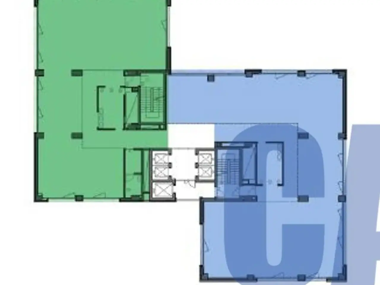 Ufficio in Via Valsolda, Milano, {3} - Planimetria 1