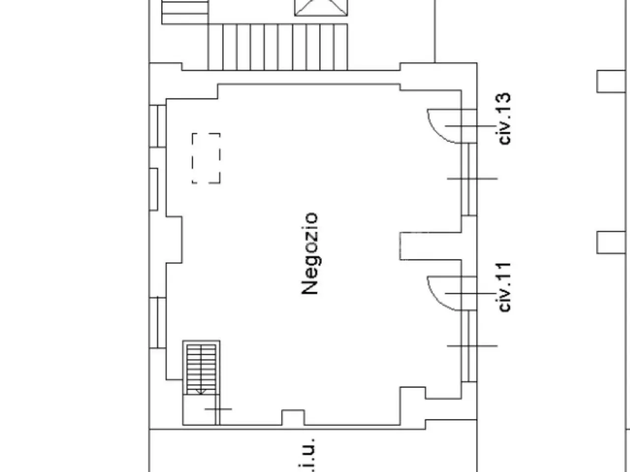 Negozio in Viale Verdi 13, Modena, {3} - Planimetria 1