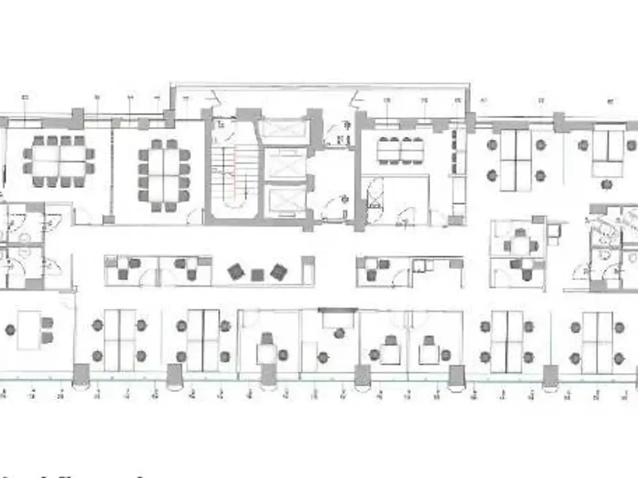 Ufficio in , Milano, {3} - Planimetria 1