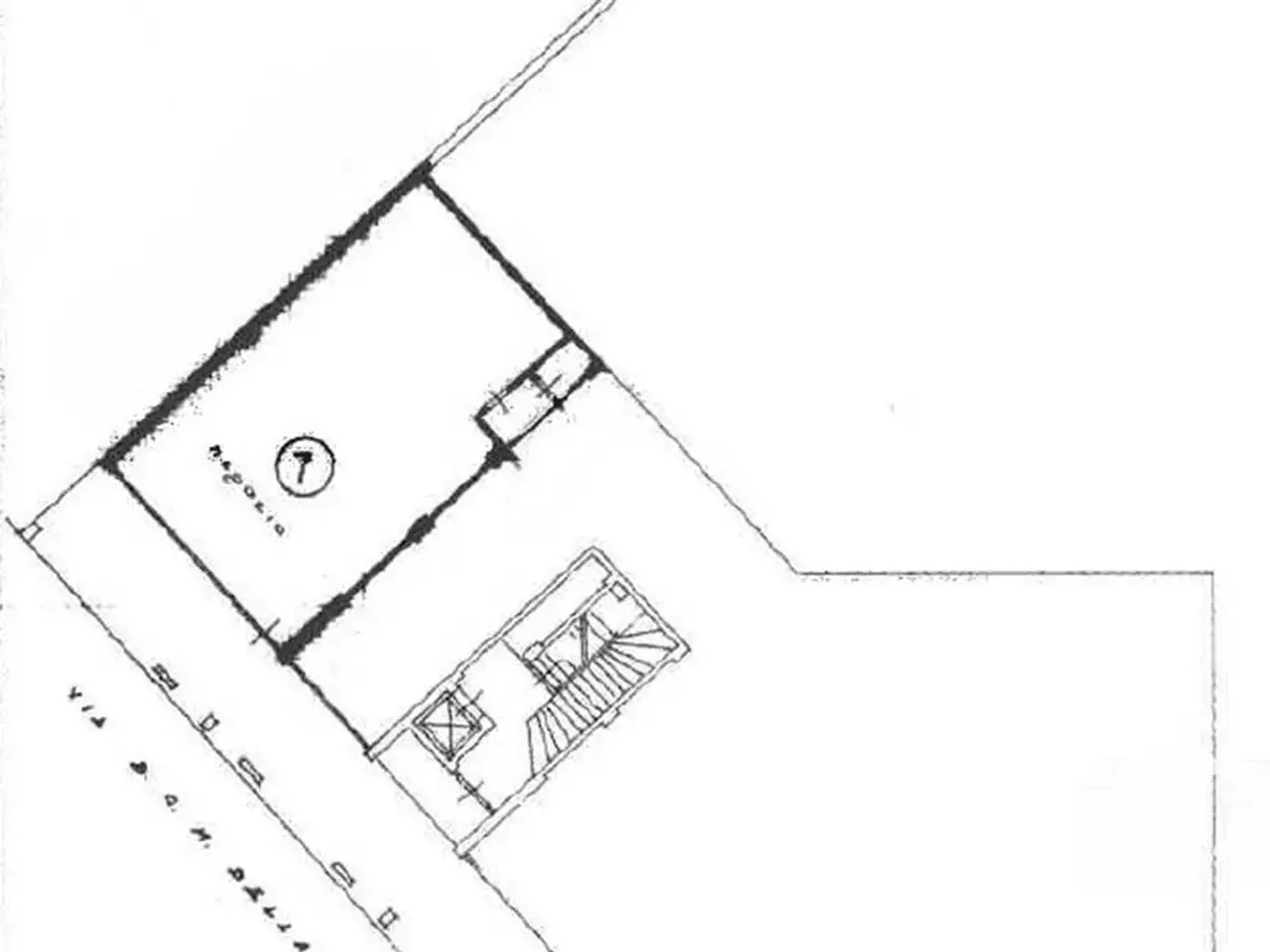 Negozio in Via Giovanna Maria della Croce 5, Rovereto, {3} - Planimetria 1