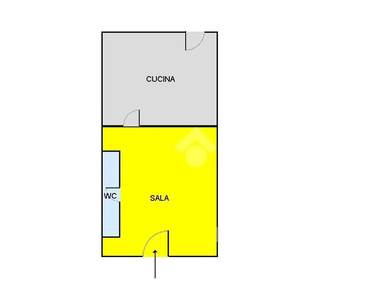 Magazzino in Via Fontanelle 1, Corigliano-Rossano, {3} - Planimetria 1