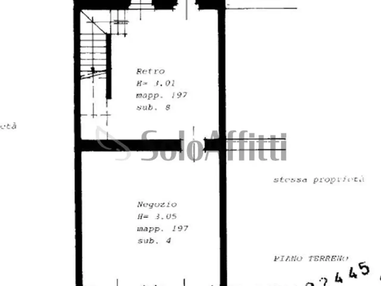 Negozio in Via Zuavi 36, Melegnano, {3} - Planimetria 1