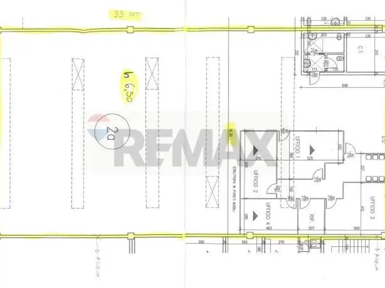 Capannone in Via Massari Marzoli 4, Busto Arsizio, {3} - Planimetria 1