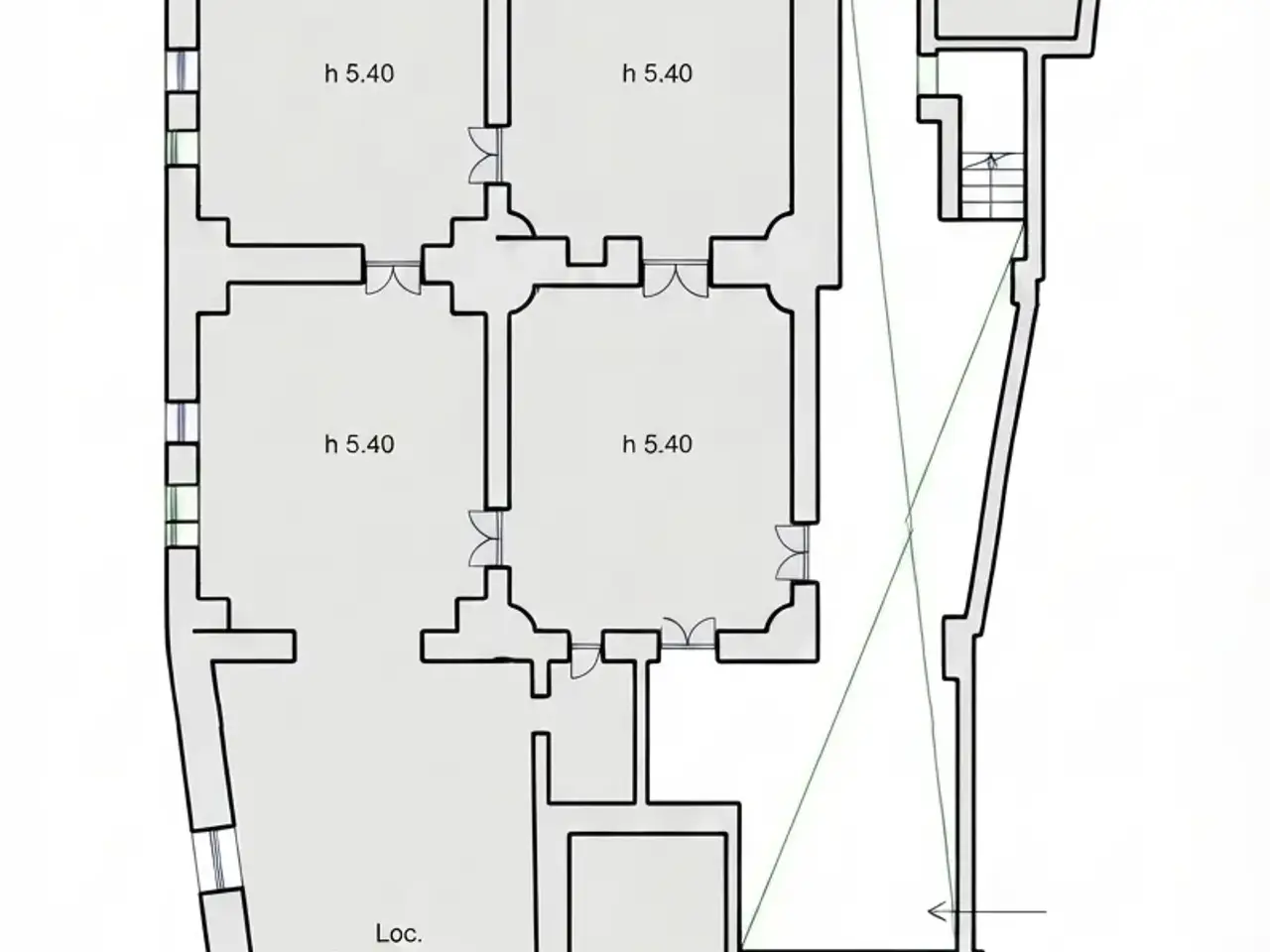 Palazzina commerciale in Via Giacomo Matteotti, Nardo', {3} - Planimetria 1