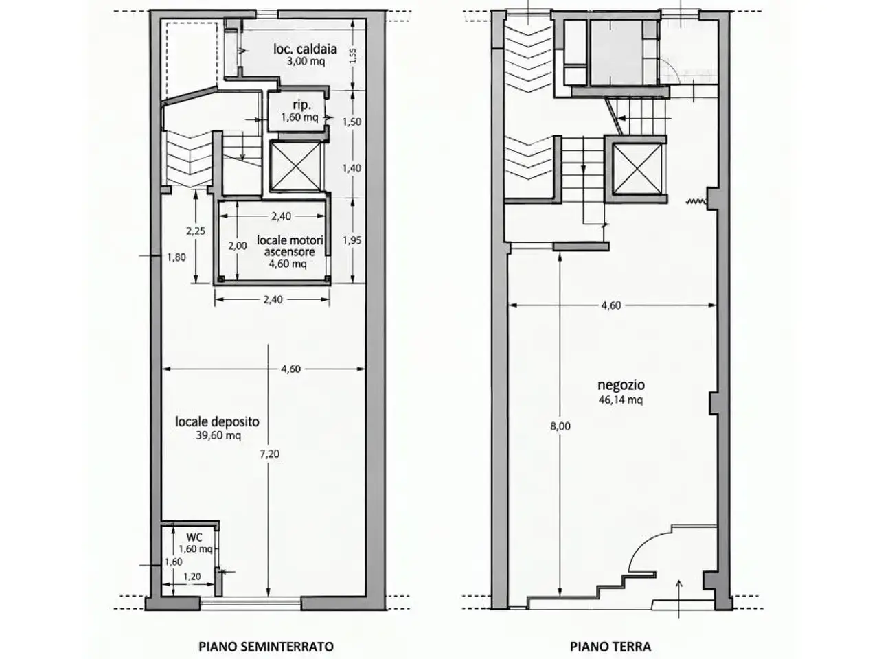 Negozio in Corso Umberto I 157, Civitanova Marche, {3} - Planimetria 1