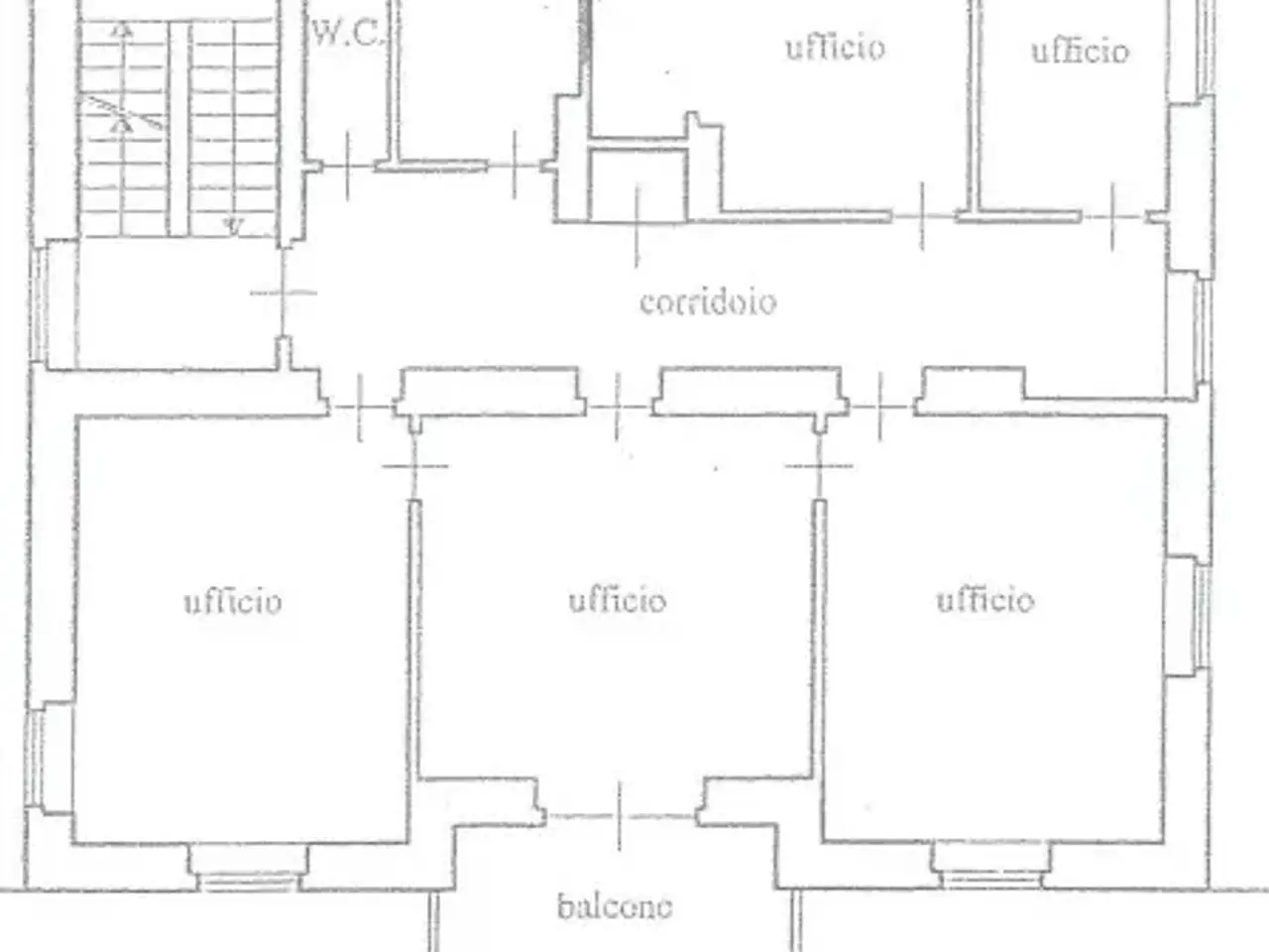 Ufficio in Via Orazio, Bolzano, {3} - Planimetria 1
