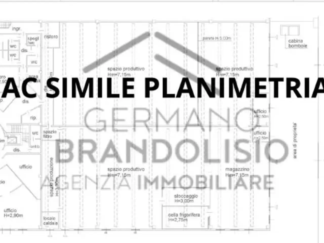 Capannone in Via Martin Luther King, Casale Sul Sile, {3} - Planimetria 1