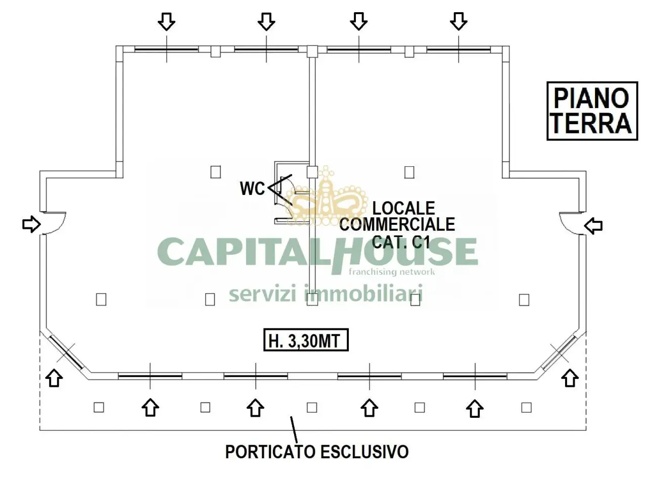Negozio in , Portico Di Caserta, {3} - Foto 2