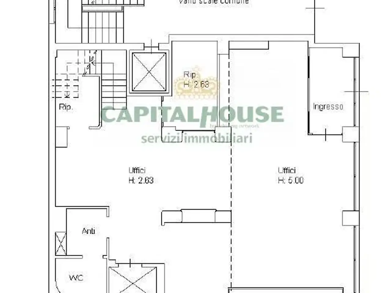 Ufficio in , Bologna, {3} - Planimetria 1