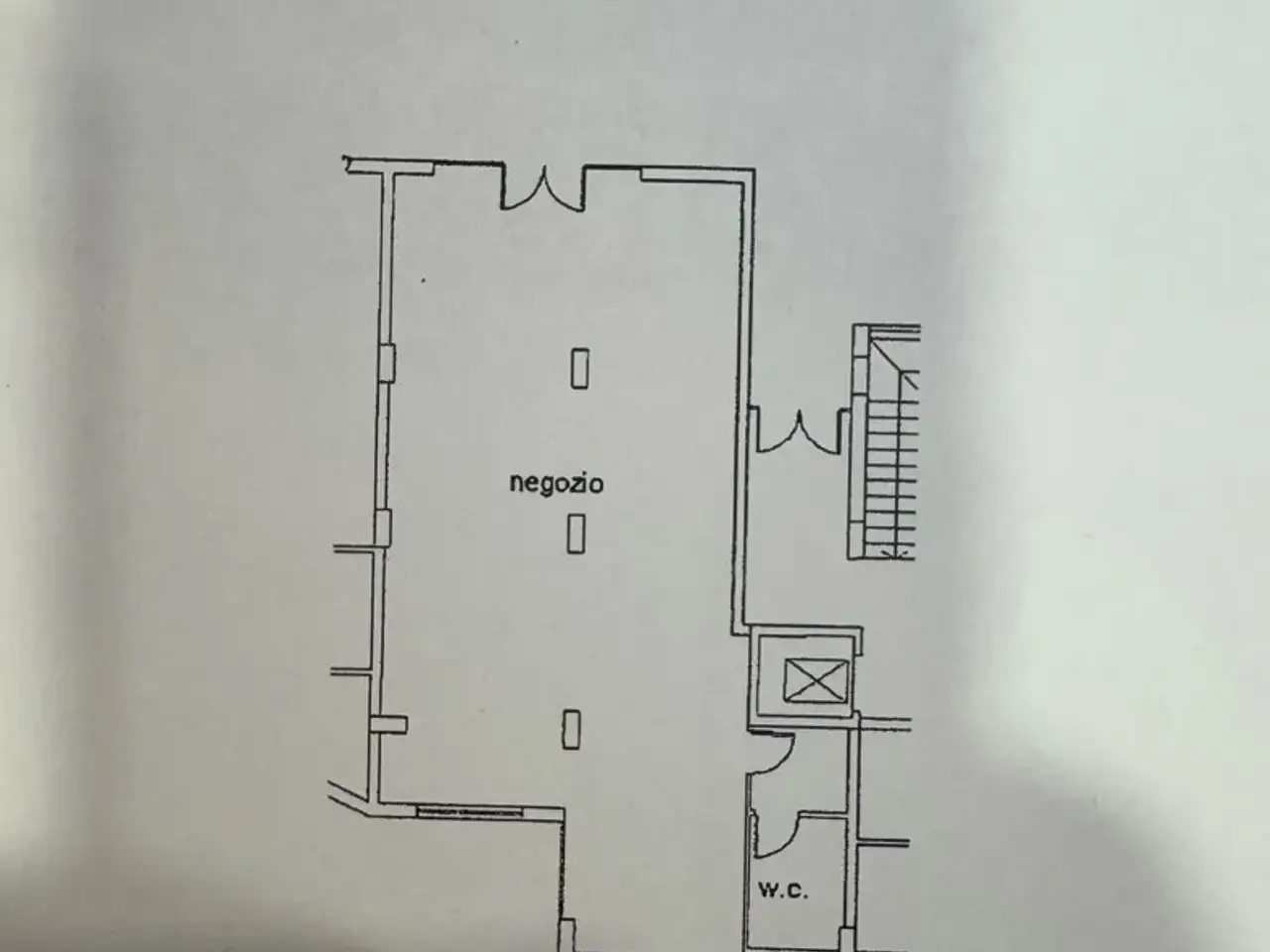 Negozio in Locale Commerciale in Via del Rivo 94, Terni, {3} - Planimetria 1