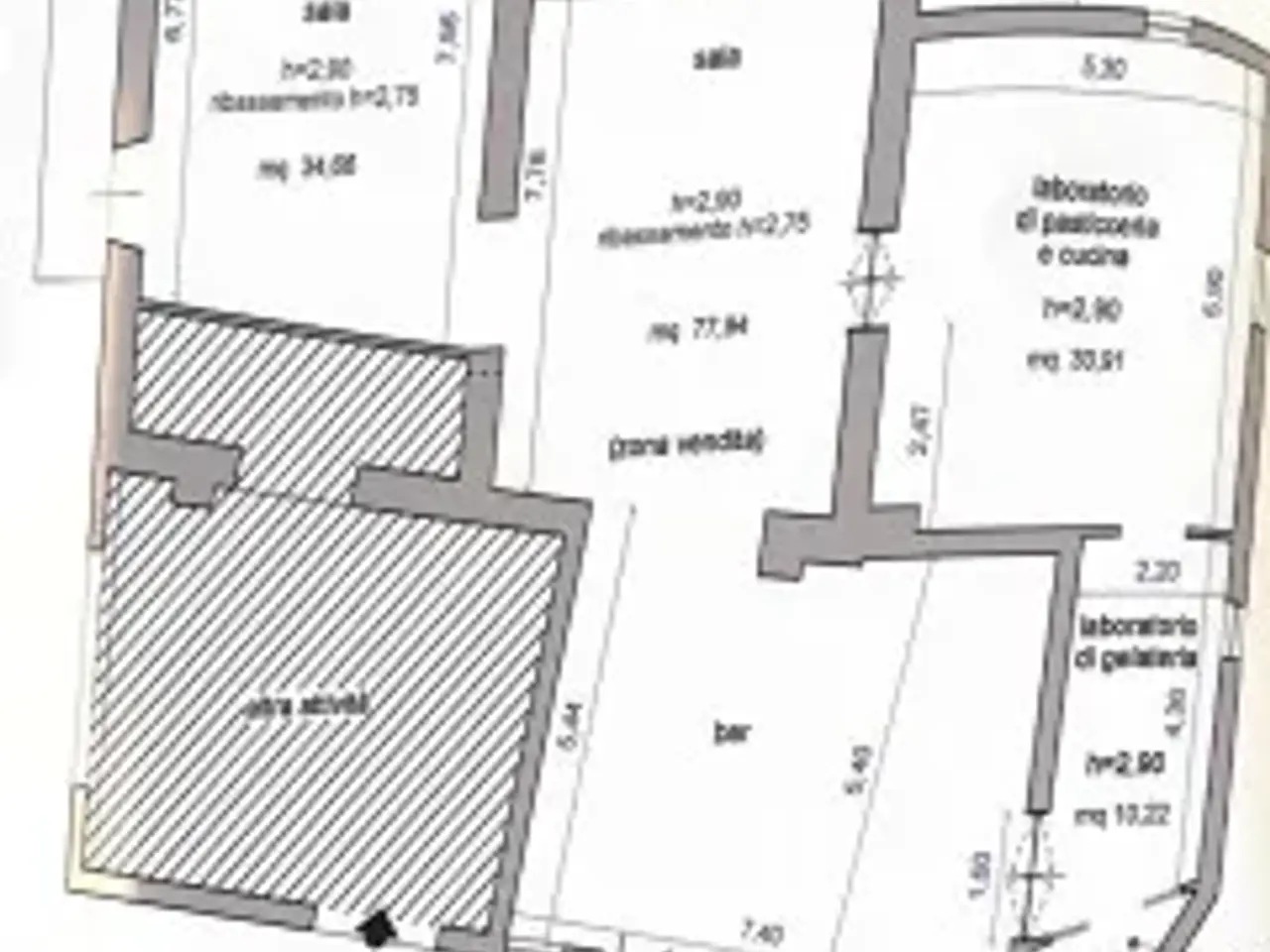 Gastronomia in Ss115 21, Marsala, {3} - Planimetria 1