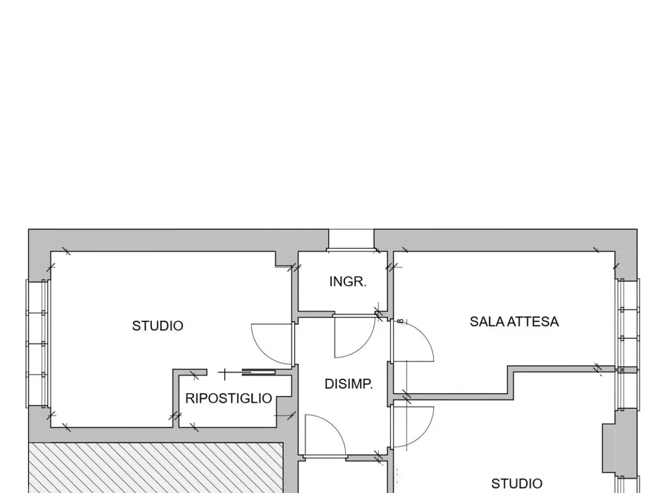 Ufficio in Via Villatico, Colico, {3} - Planimetria 1