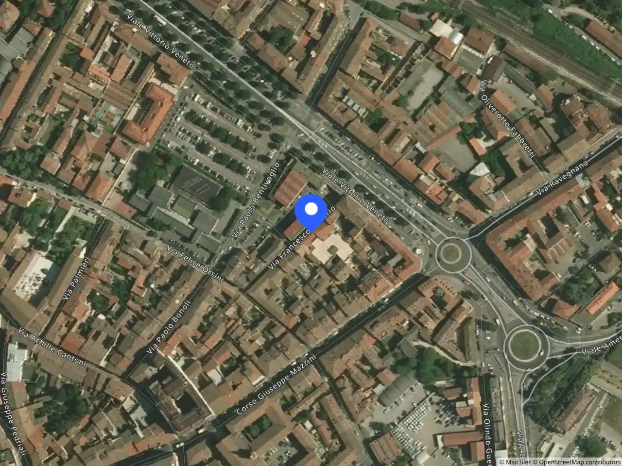 Autorimessa in Via Francesco Daverio, 22 22, Forli', {3} - Foto 2