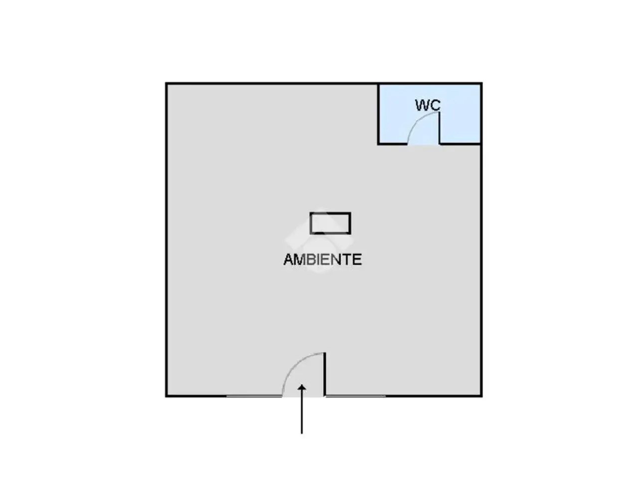 Magazzino in Via Malaspina 51, Palermo, {3} - Planimetria 1