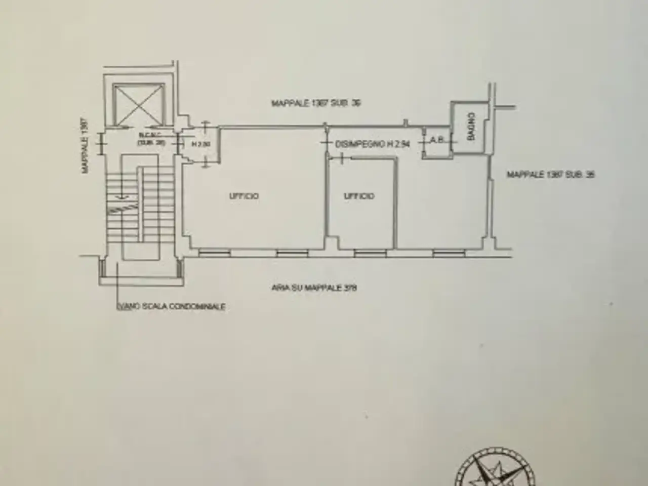 Ufficio in Via del Molo 64a, La Spezia, {3} - Planimetria 1