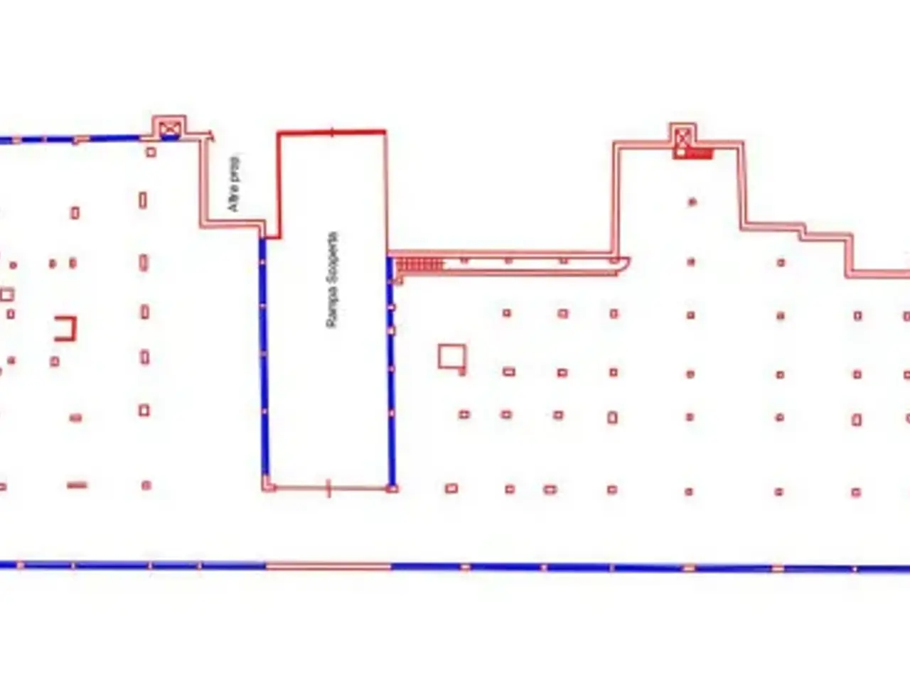 Negozio in Via Val di Lanzo, Roma, {3} - Planimetria 1