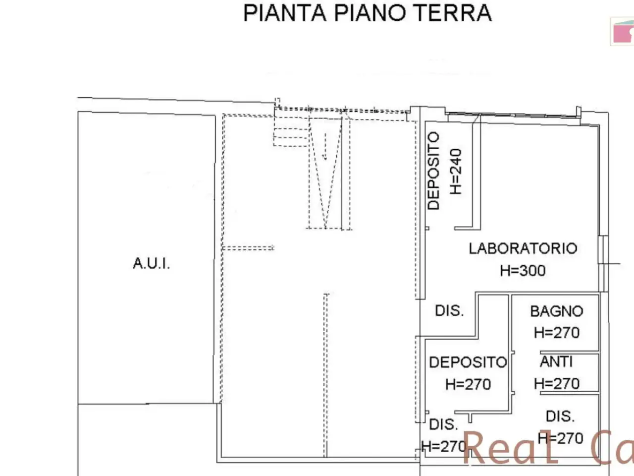 Palazzina commerciale in , Modena, {3} - Planimetria 1