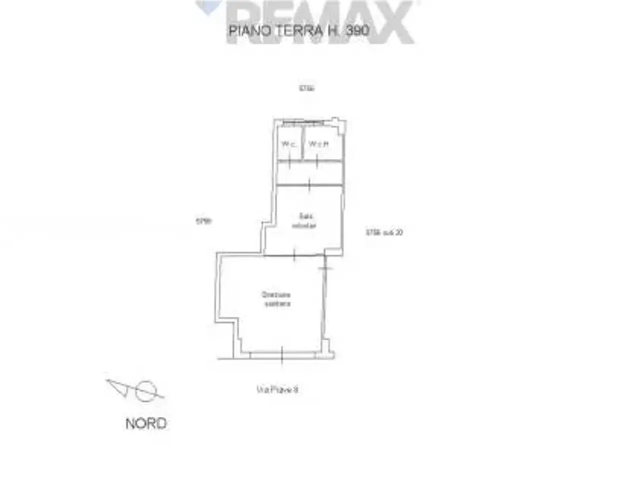 Ufficio in Via Piave 8, Siracusa, {3} - Planimetria 1