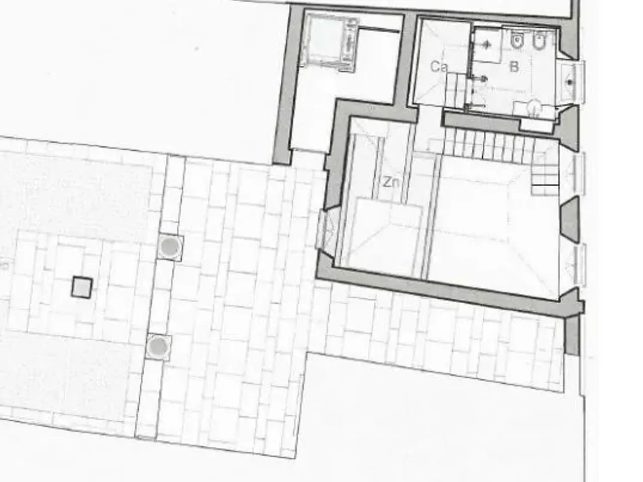 Loft in affitto, Via Lanzone, Milano - Planimetria 1