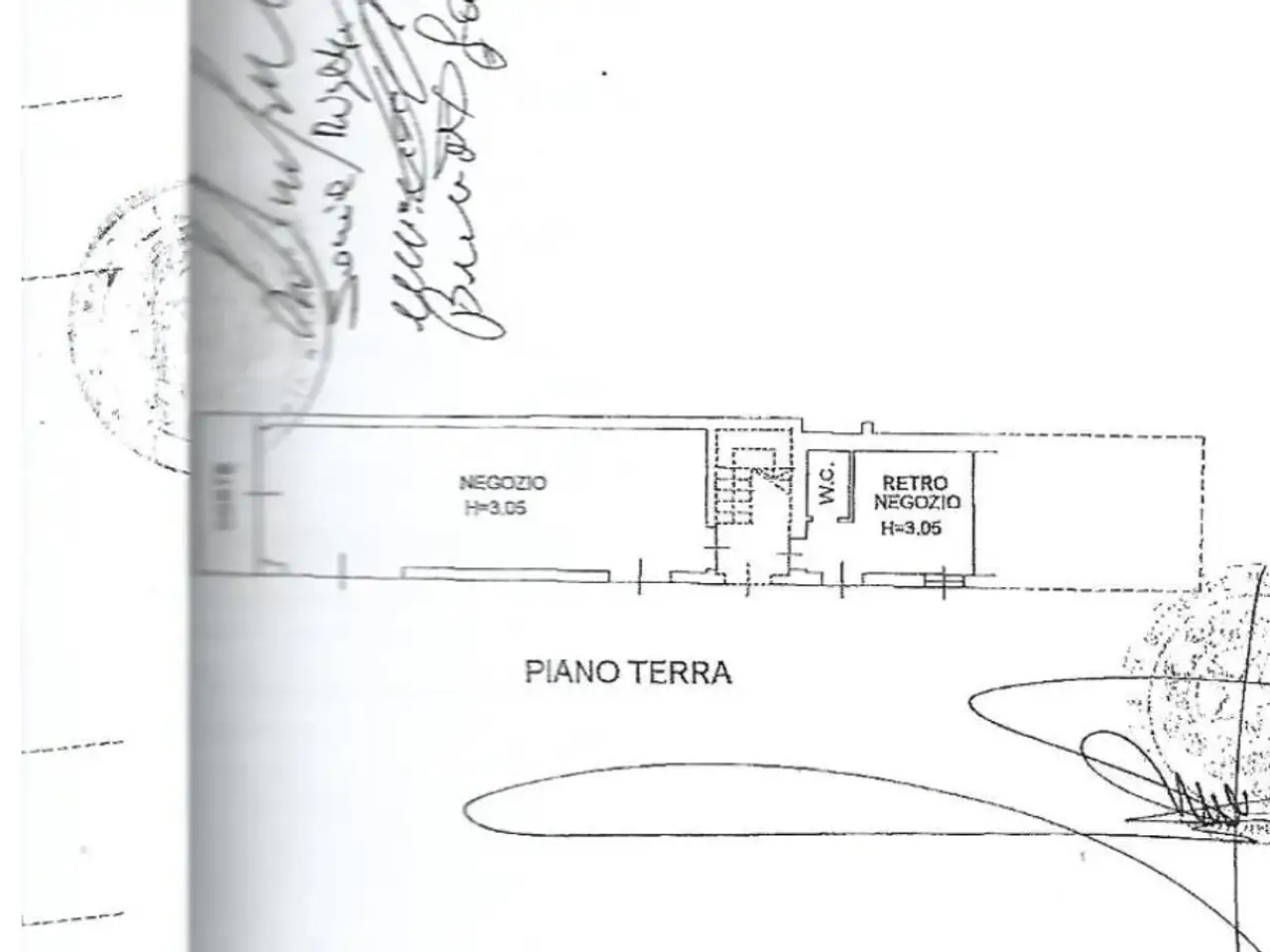 Negozio in Via Ponte 32, Sant'Ambrogio Di Valpolicella, {3} - Planimetria 1