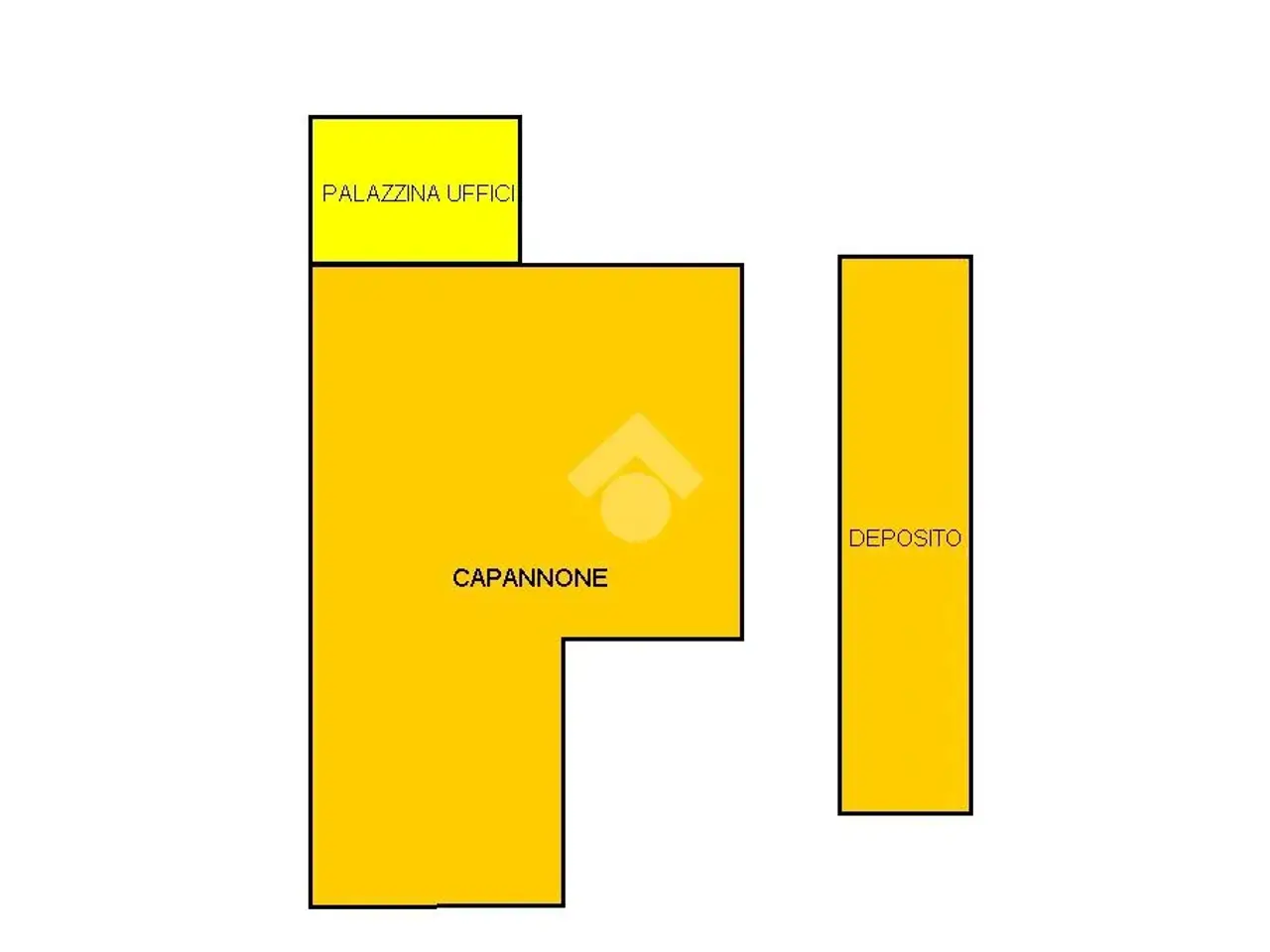 Capannone in Via 4 Novembre 228, Caronno Pertusella, {3} - Planimetria 1