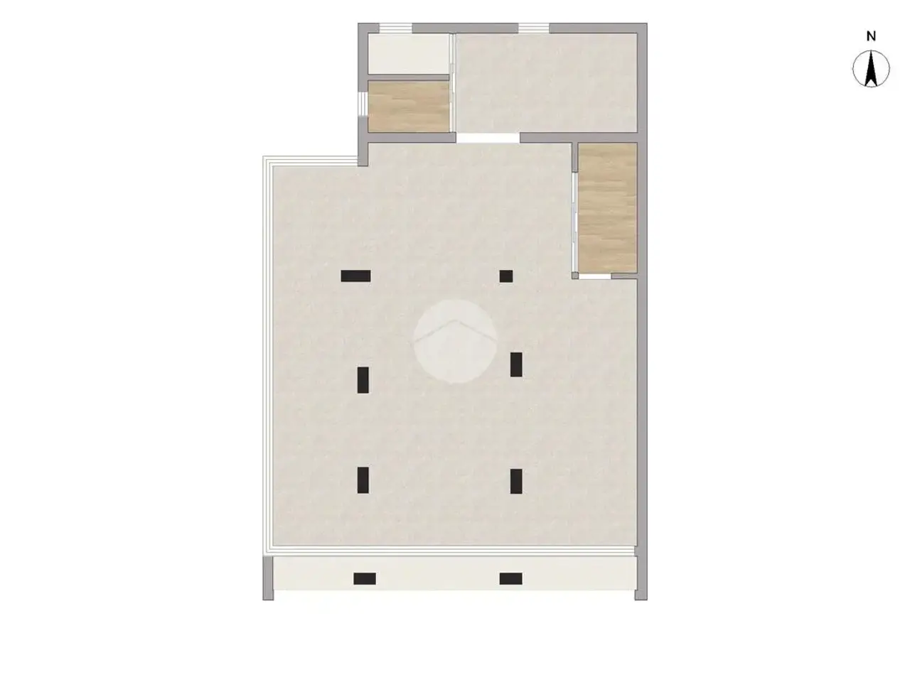 Negozio in Via Solferino 82, Bagnolo Mella, {3} - Planimetria 1