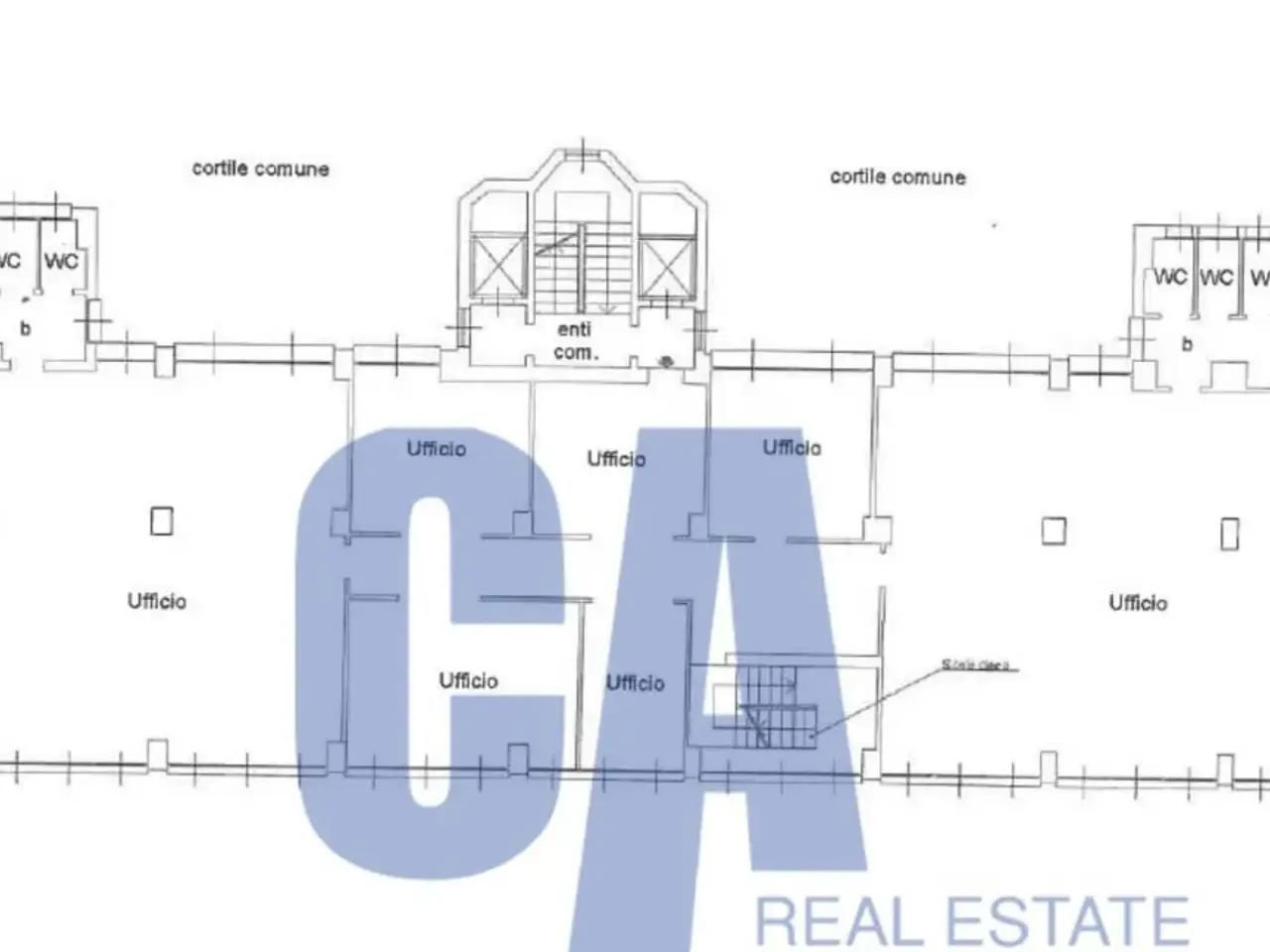 Ufficio in Viale Lancetti Vincenzo, Milano, {3} - Planimetria 1