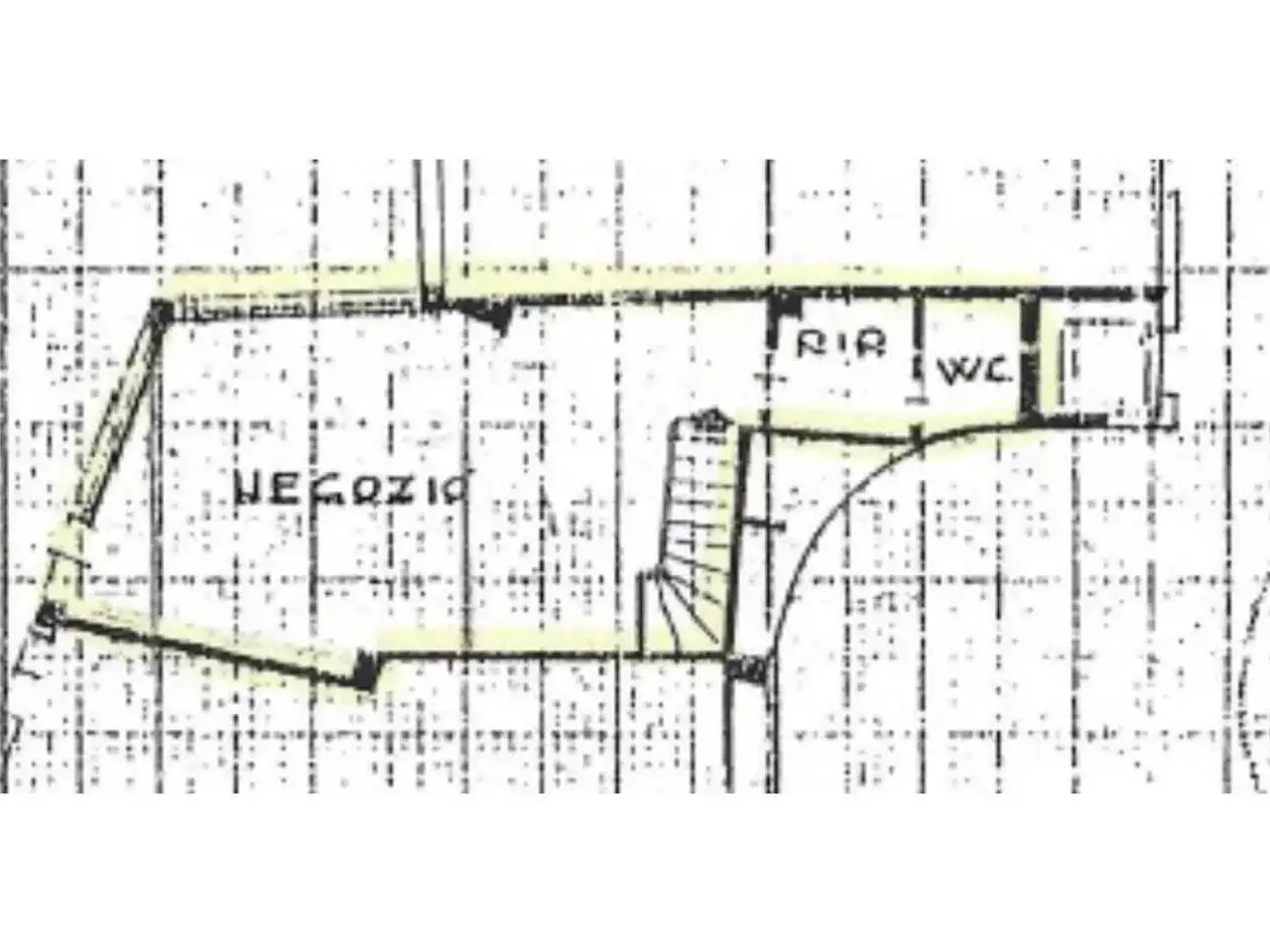 Negozio in Via Piovese 91, Padova, {3} - Planimetria 1