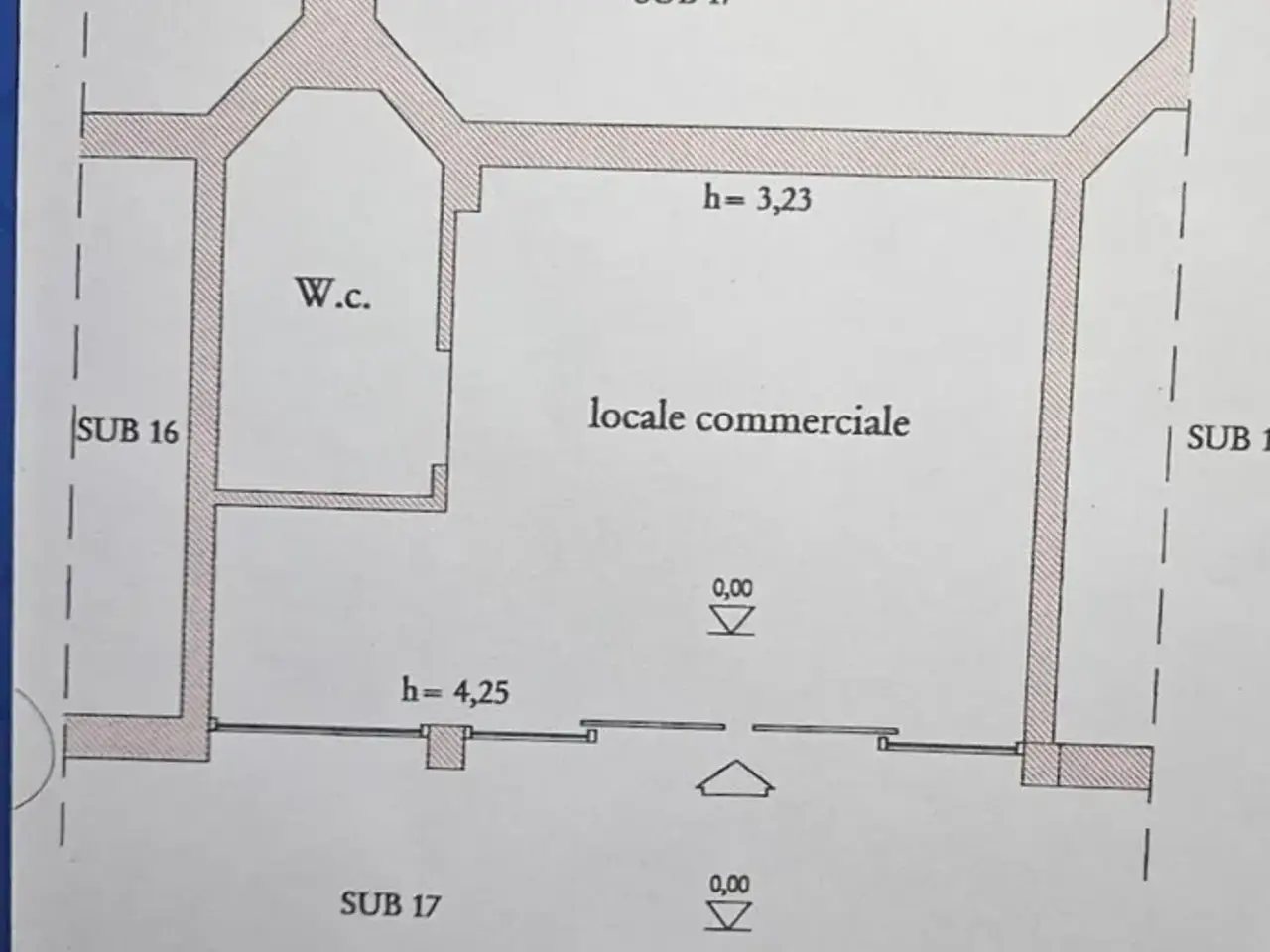 Esercizio commerciale in Via Giuseppe Vasi Snc, Terni, {3} - Planimetria 1