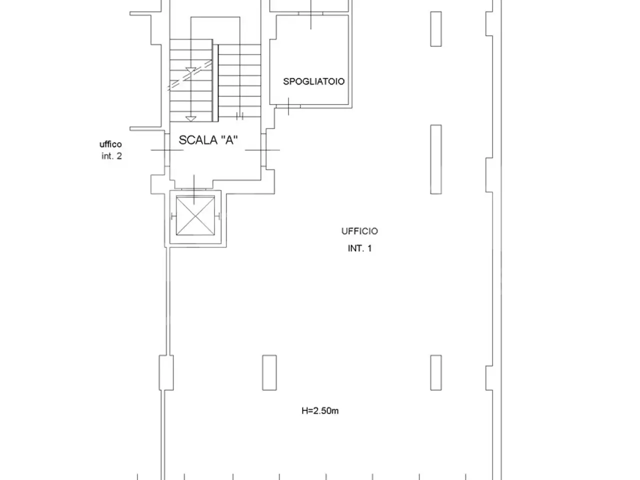Ufficio in Via Circondaria, Firenze, {3} - Planimetria 1
