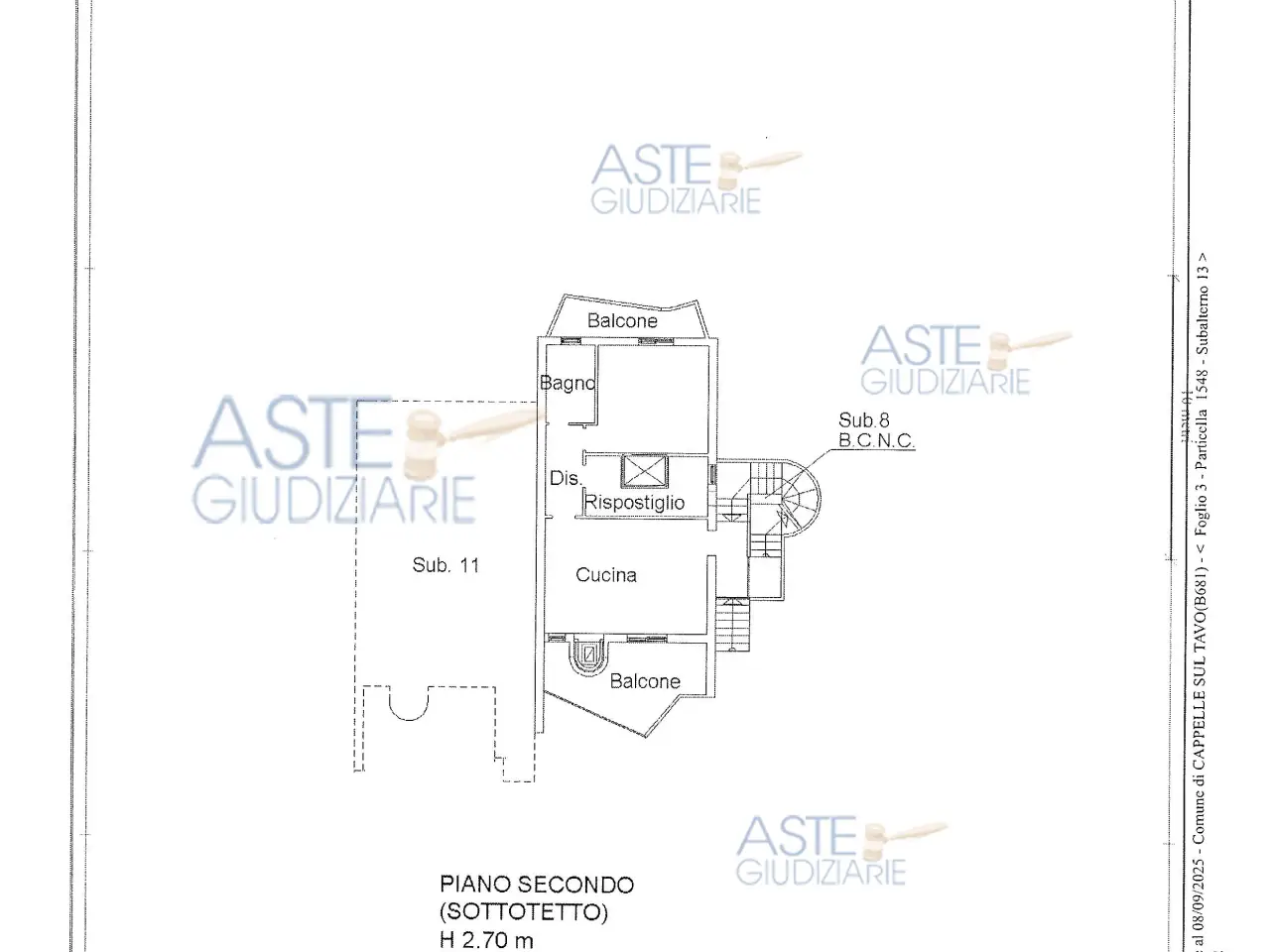 Garage in Via Cocchione, 127, 65010 Cappelle sul Tavo Pe, Italia 127, Cappelle Sul Tavo, {3} - Planimetria 1