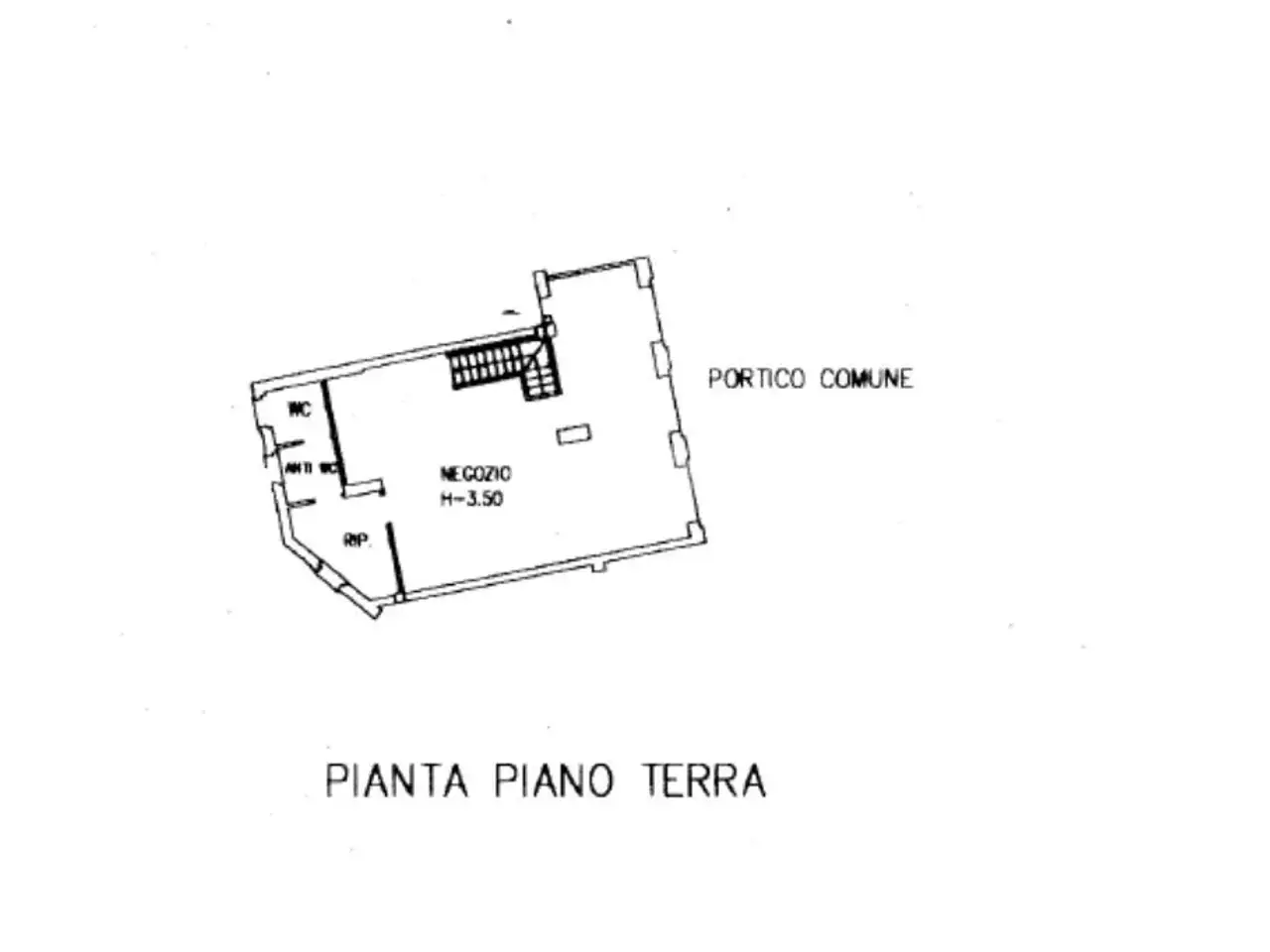 Negozio in Via Luciano Chiodo, Crema, {3} - Planimetria 1