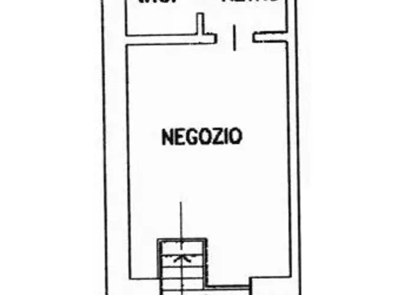 Negozio in Via Boccaccio 14, Milano, {3} - Planimetria 1