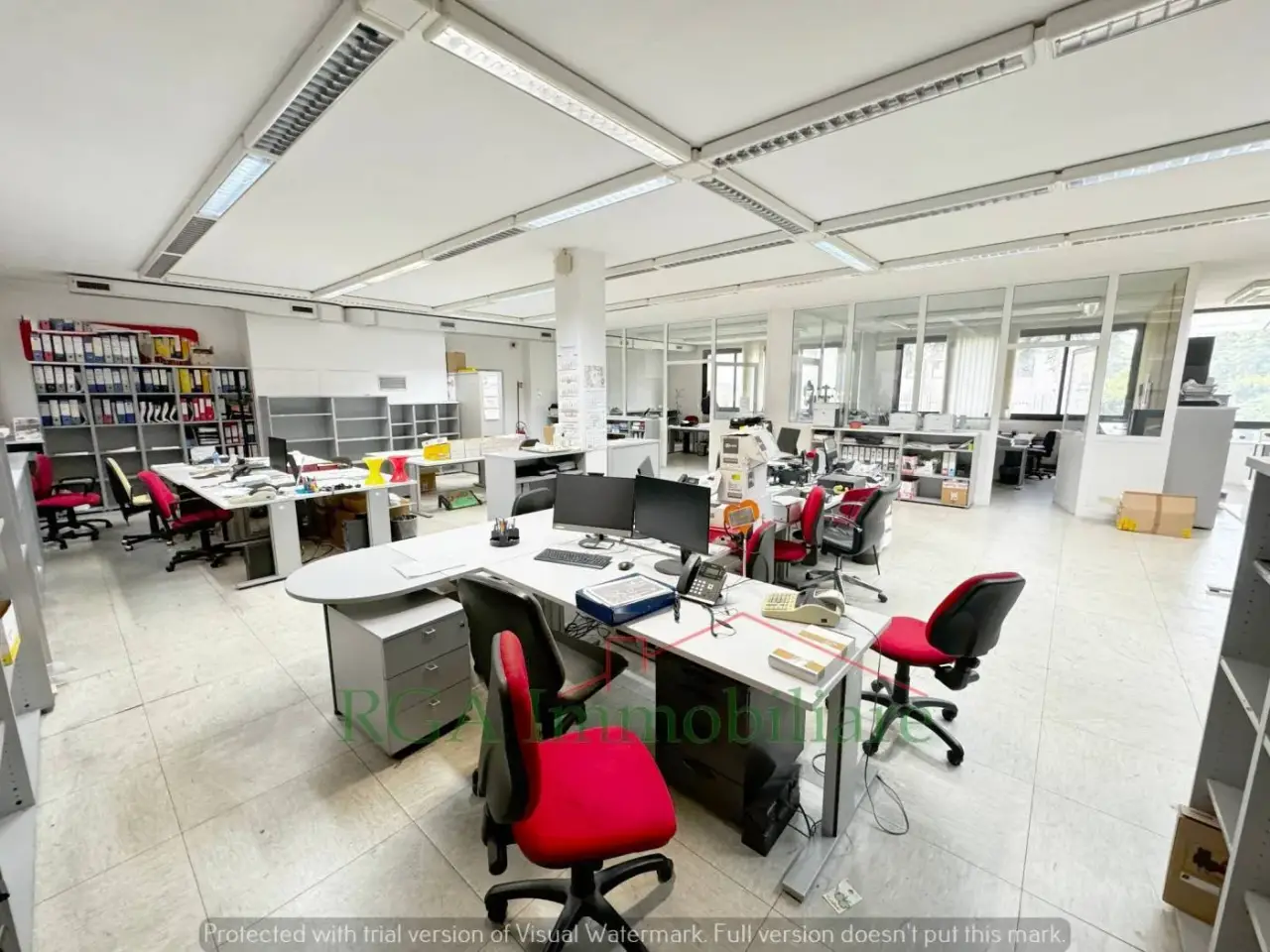 Ufficio in Via Alcide De Gasperi, Azzano San Paolo, {3} - Foto 2