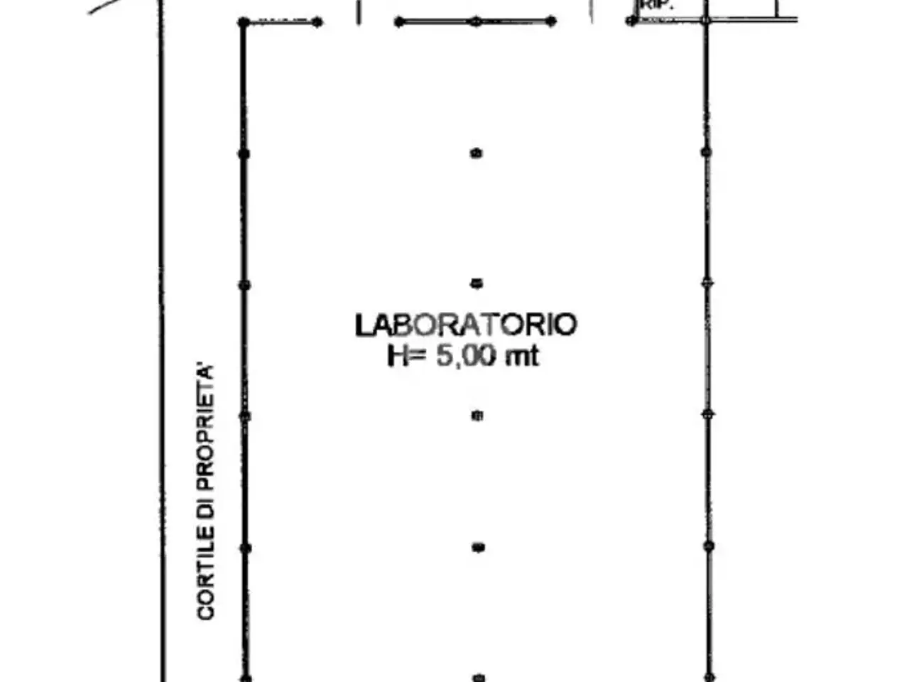 Capannone in Via del Turismo 18, Gaggiano, {3} - Planimetria 1