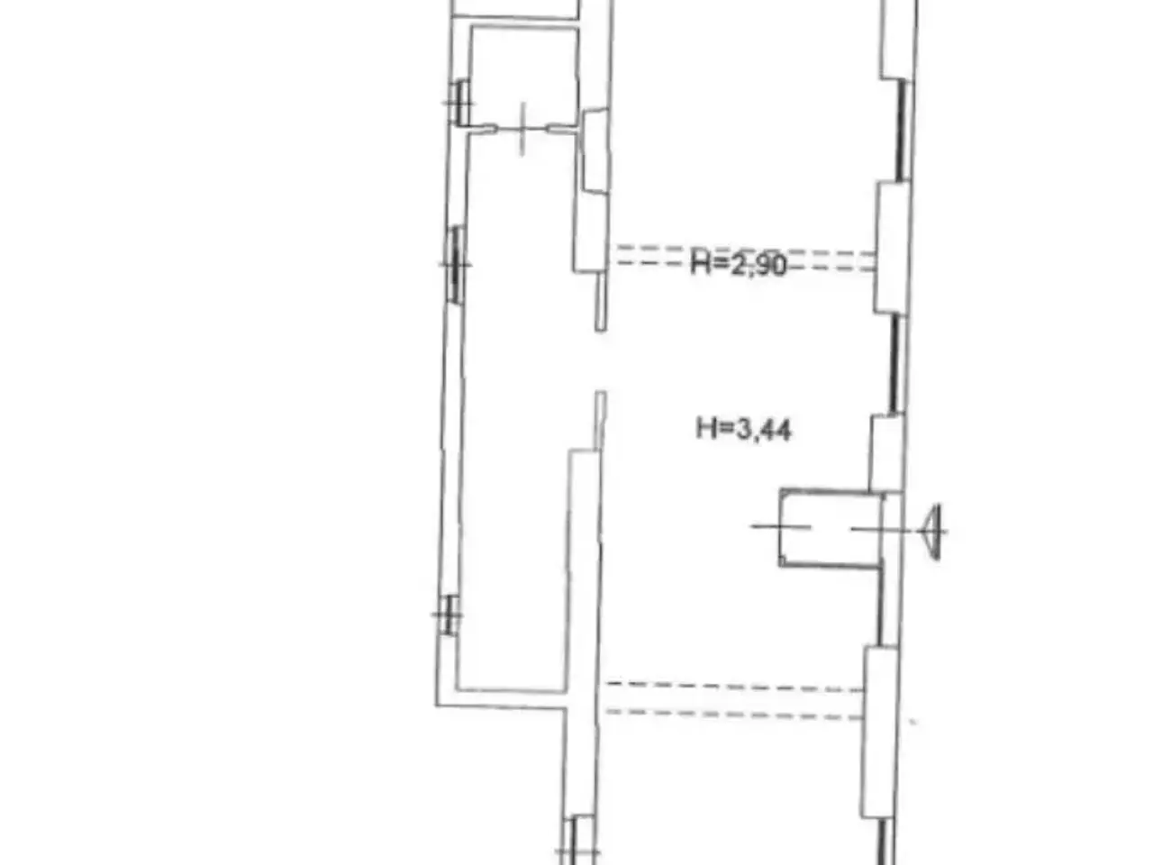 Ufficio in Piazza Giovanni Valsecchi, Stezzano, {3} - Planimetria 1