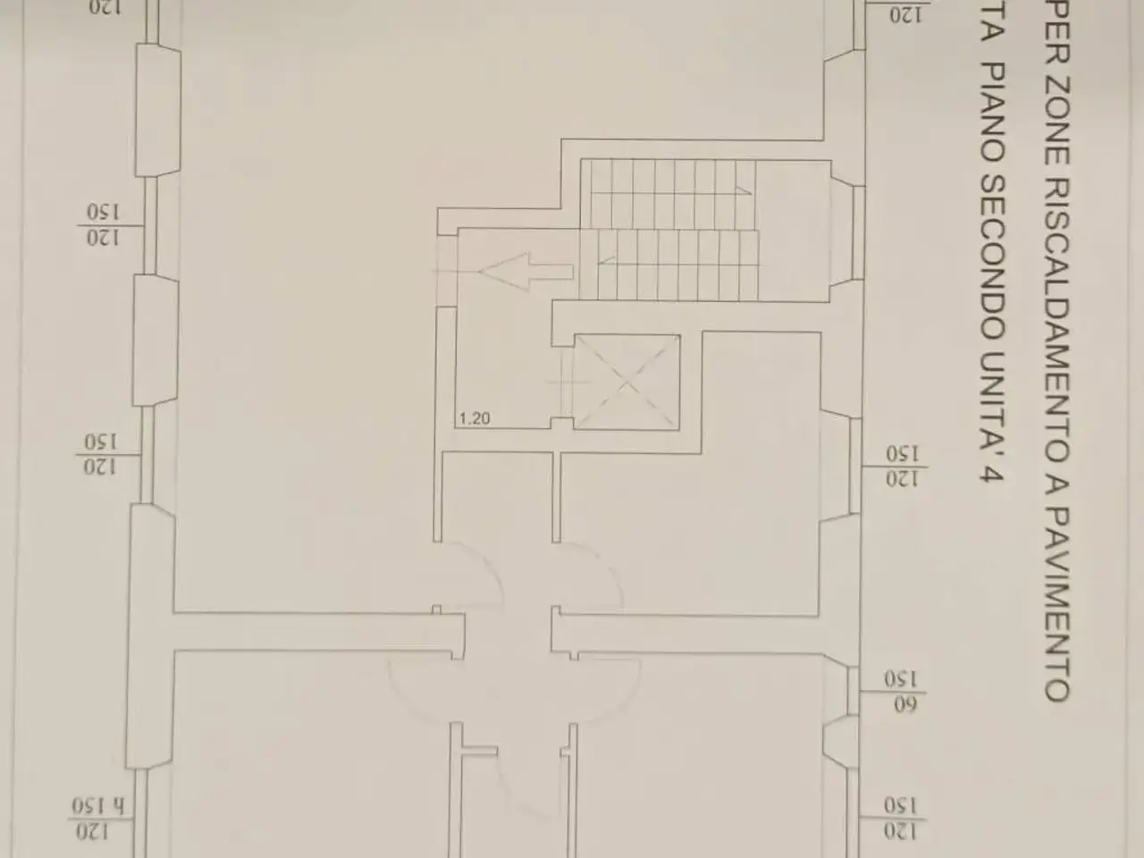 Quadrilocale in vendita, Lucca - Planimetria 1