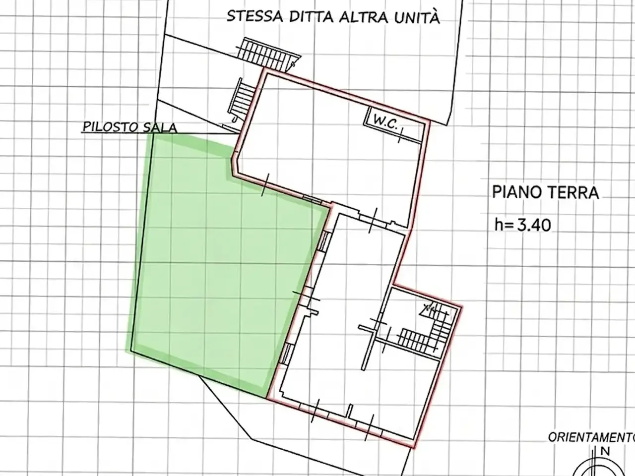 Locale commerciale in , Lucca, {3} - Planimetria 1