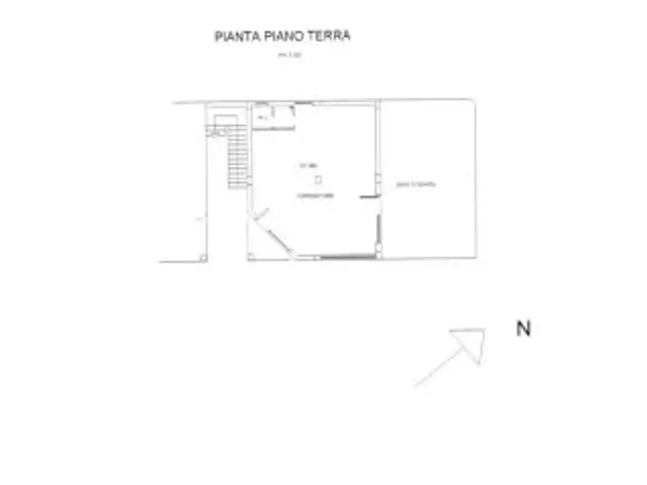 Negozio in Contrada Sinaglia, Paglieta, {3} - Planimetria 1